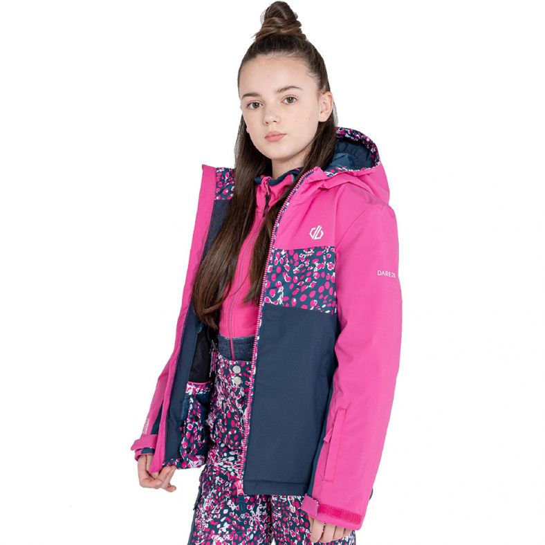 Dare2b Humour Kids Quilted Waterproof Ski Jacket