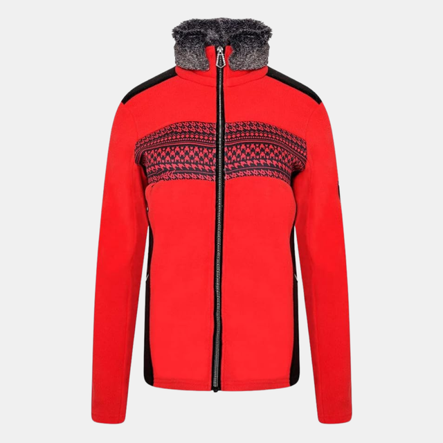 Dare2b Womens Engross Faux Fur Trim Full Zip Sweater