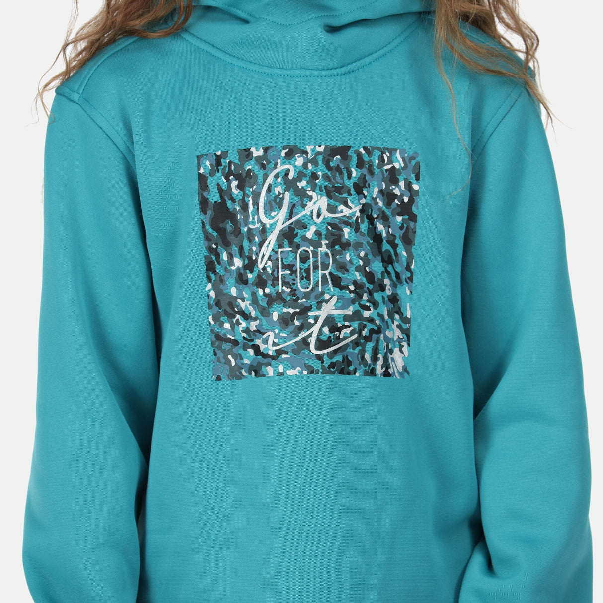 Regatta Kids Junior Highton Extol Stretch Printed Hoody