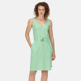 Regatta Womens Fahari Coolweave Cotton Summer Sleeveless Dress