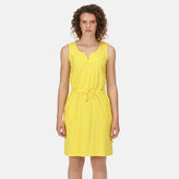 Regatta Womens Fahari Coolweave Cotton Summer Sleeveless Dress
