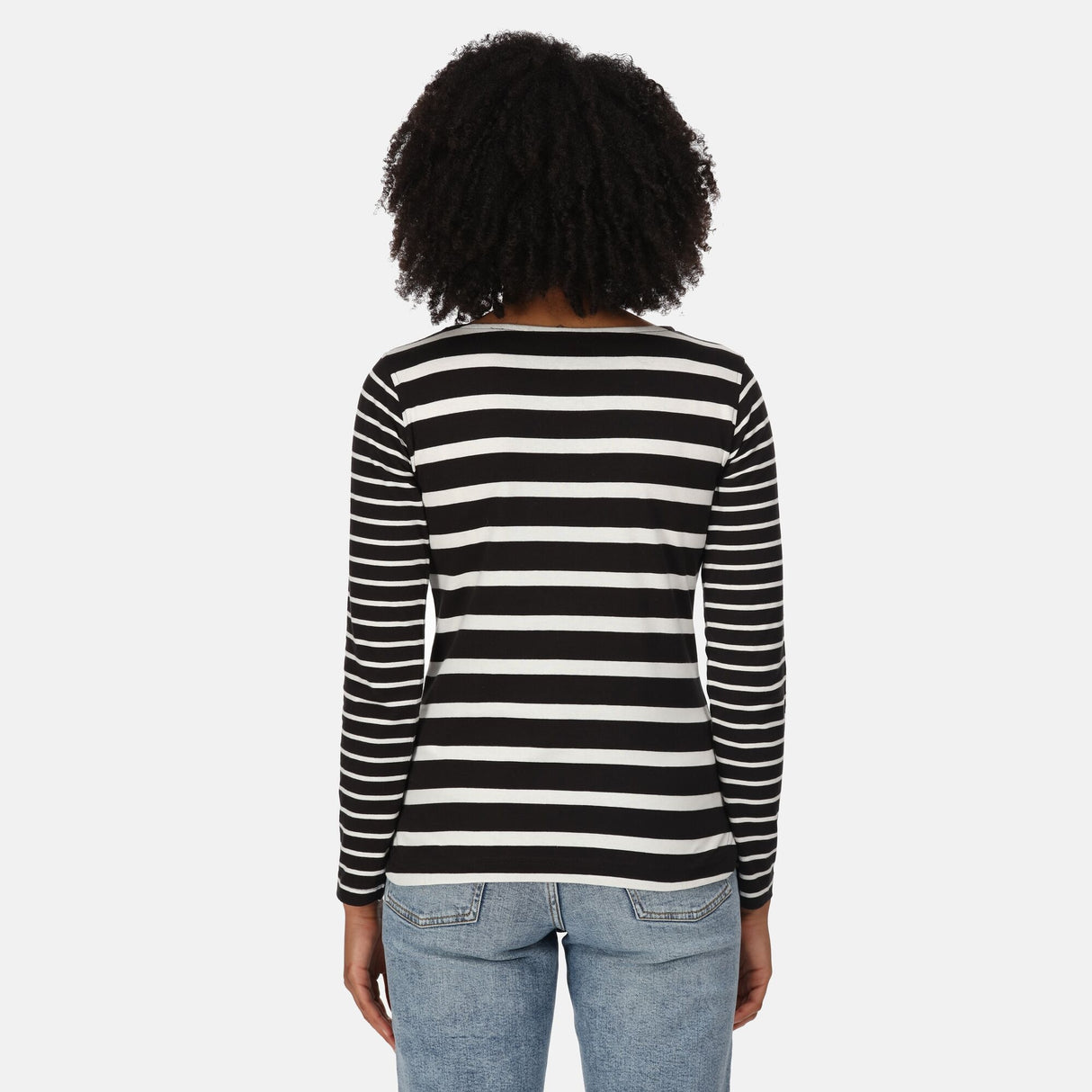 Regatta Womens Farida Striped Long Sleeved T Shirt