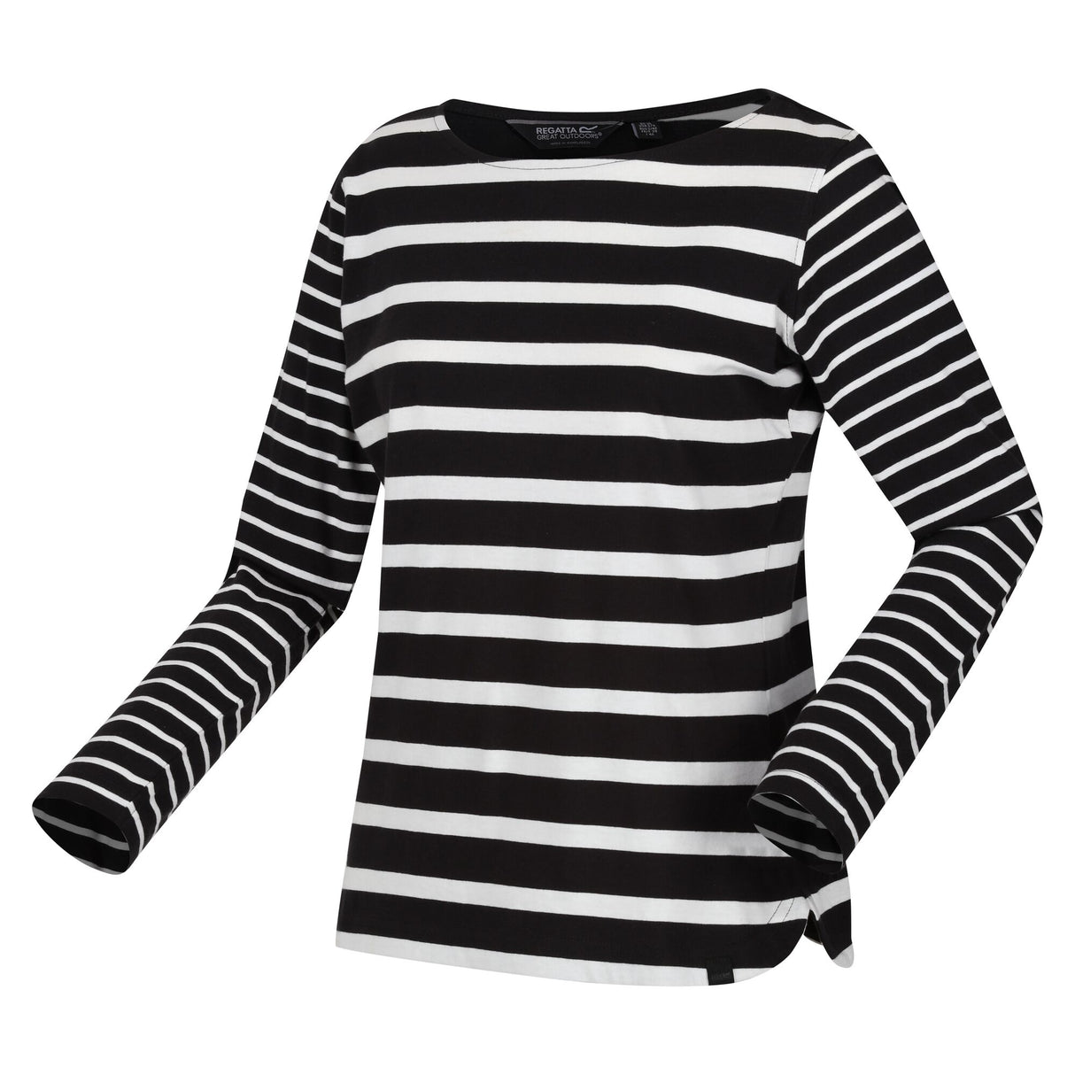 Regatta Womens Farida Striped Long Sleeved T Shirt