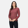 Regatta Womens Farida Striped Long Sleeved T Shirt