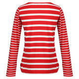 Regatta Womens Farida Striped Long Sleeved T Shirt