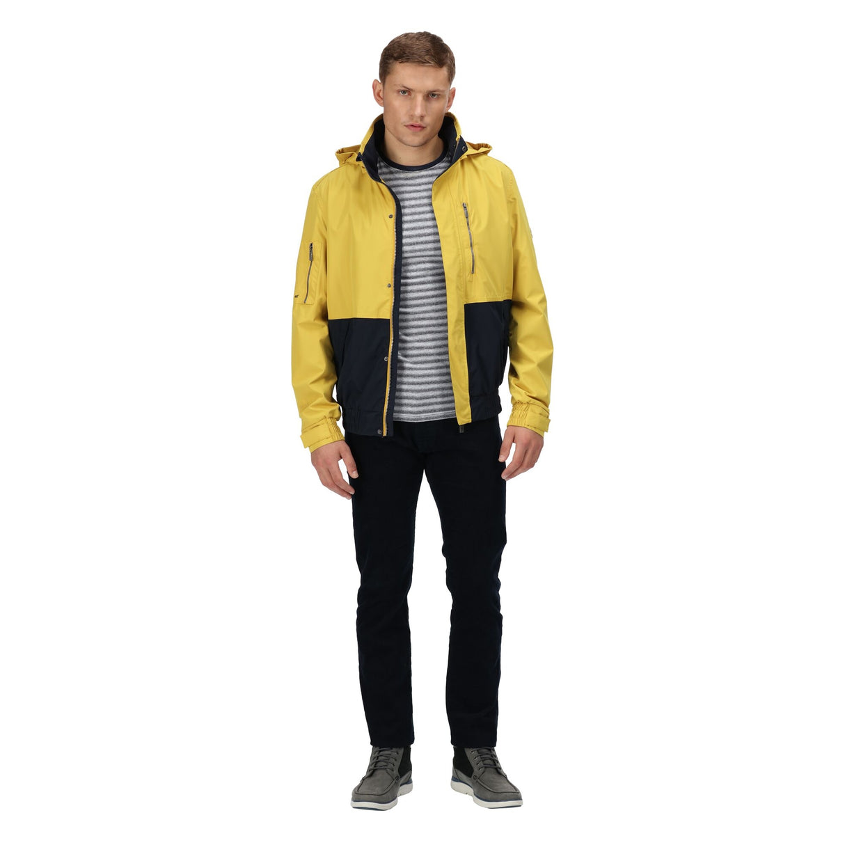 Regatta Mens Feelding Breathable Waterproof Bomber Jacket