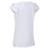 Regatta Womens Ferra Frilled Sleeved Cotton T Shirt