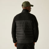 Regatta Mens Frankie Borg Full Zip Hybrid Fleece