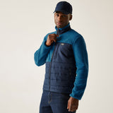 Regatta Mens Frankie Borg Full Zip Hybrid Fleece