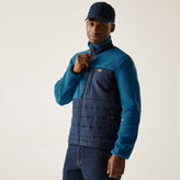 Regatta Mens Frankie Borg Full Zip Hybrid Fleece