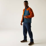 Regatta Mens Frankie Borg Full Zip Hybrid Fleece