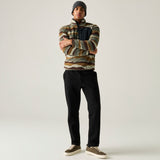Regatta Mens Frankie Borg Half Zip Fleece Jacket
