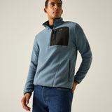 Regatta Mens Frankie Borg Half Zip Fleece Jacket