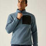 Regatta Mens Frankie Borg Half Zip Fleece Jacket