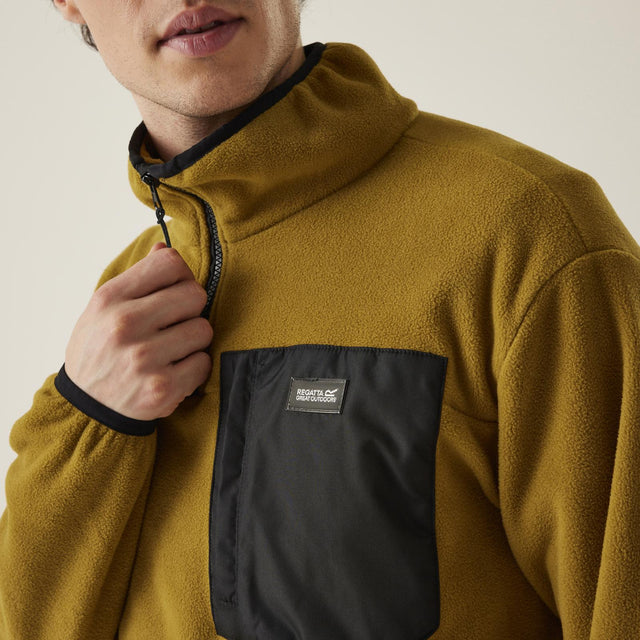 Regatta Mens Frankie Half Zip Fleece Jacket