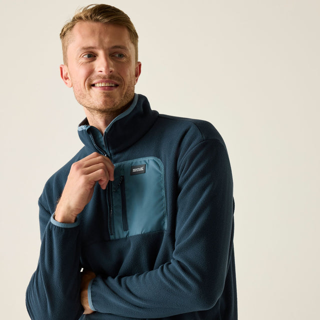 Regatta Mens Frankie Half Zip Fleece Jacket