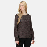 Regatta Womens Hadria Lightweight Printed Blouse Summer Shirt
