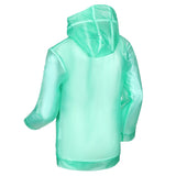 Regatta Kids Hallow Transparent Lightweight Waterproof Jacket