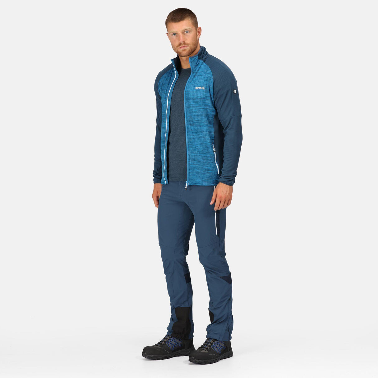 Regatta Mens Hepley Full Zip Fleece Jacket