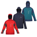 Regatta Mens Hewitts VII Hooded Lined Softshell Jacket