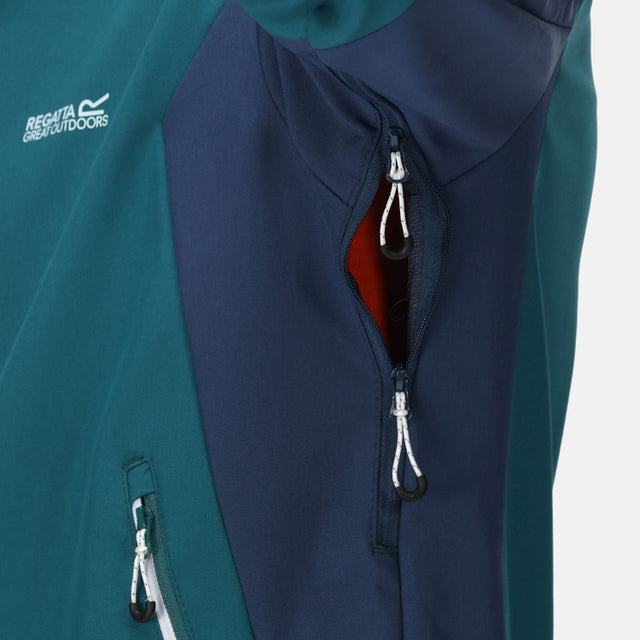 Regatta Mens Hewitts VII Hooded Lined Softshell Jacket