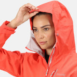 Regatta Womens Highton Pro Breathable Waterproof Jacket - Torch In Hood