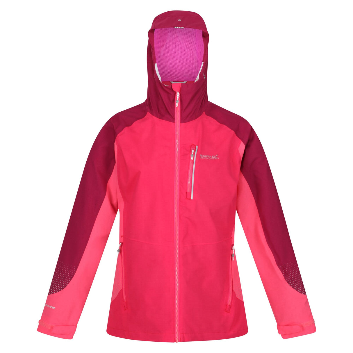 Regatta Womens Highton Pro Breathable Waterproof Jacket - Torch In Hood