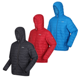 Regatta Mens Hooded Hillpack Lightweight Insulated Puffer Jacket