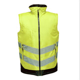 Regatta Mens Hi Vis Pro Reflective Bodywarmer