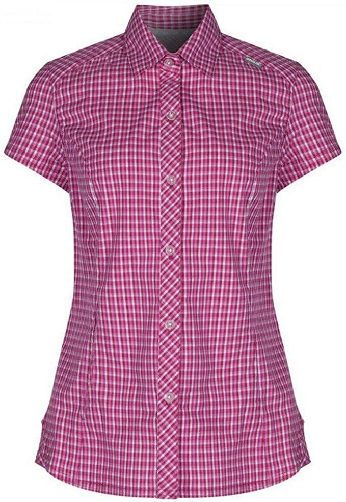 Regatta Womens Honshu II Short Sleeve Check Shirt