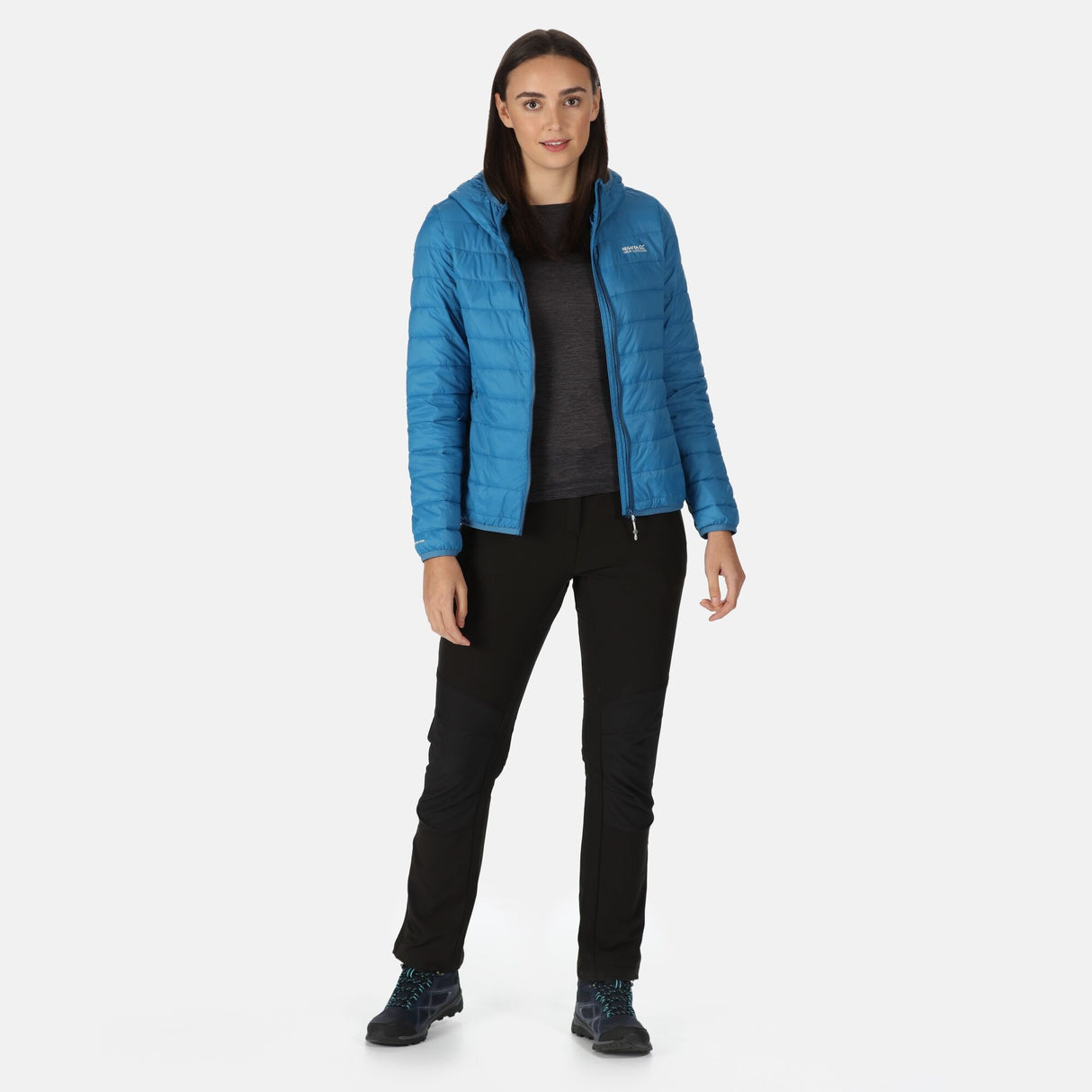 Regatta Womens Hooded Hillpack Lightweight Puffer Jacket