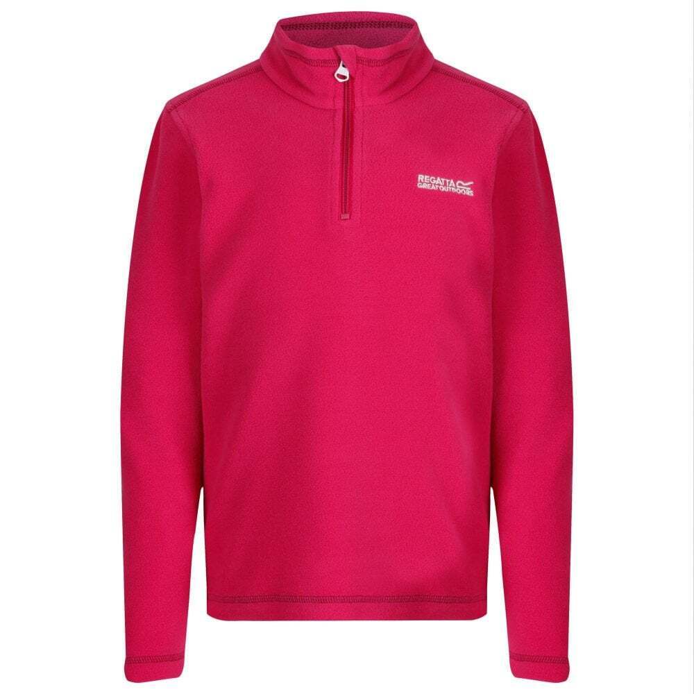 Regatta Kids Boys Girls Hot Shot II Half Zip Fleece Jacket