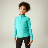 Regatta Kids Hot Shot Marl Half Zip Fleece Jacket