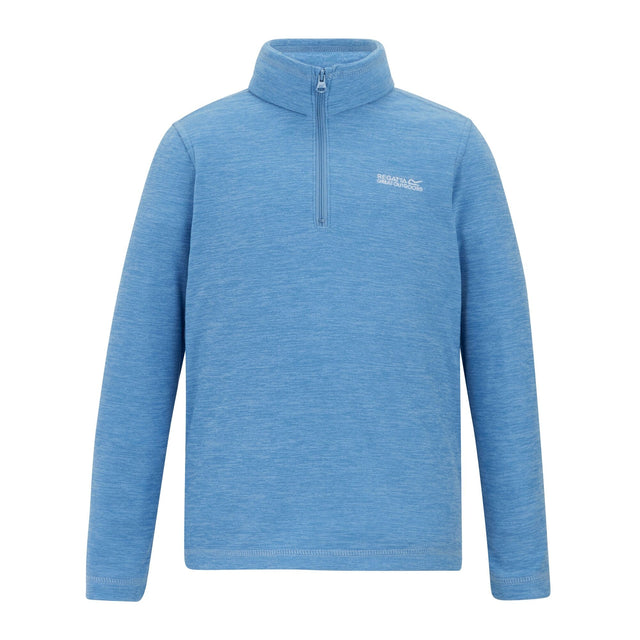 Regatta Kids Hot Shot Marl Half Zip Fleece Jacket