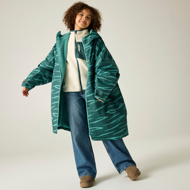 Regatta Kids Hooded Waterproof Dry Changing Robe