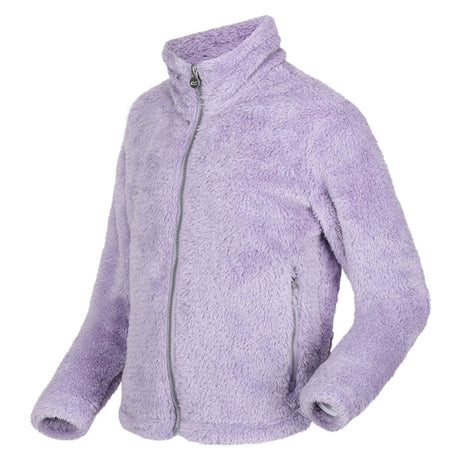 Regatta Kids Kallye Full Zip Fluffy Fleece Jacket