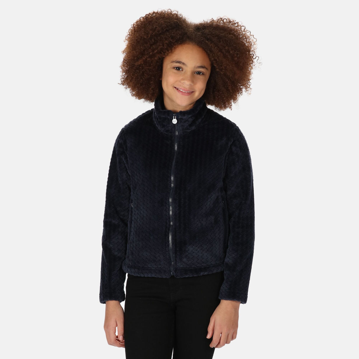 Regatta Kids Kallye Full Zip Fluffy Fleece Jacket