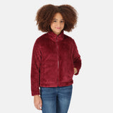 Regatta Kids Kallye Full Zip Fluffy Fleece Jacket