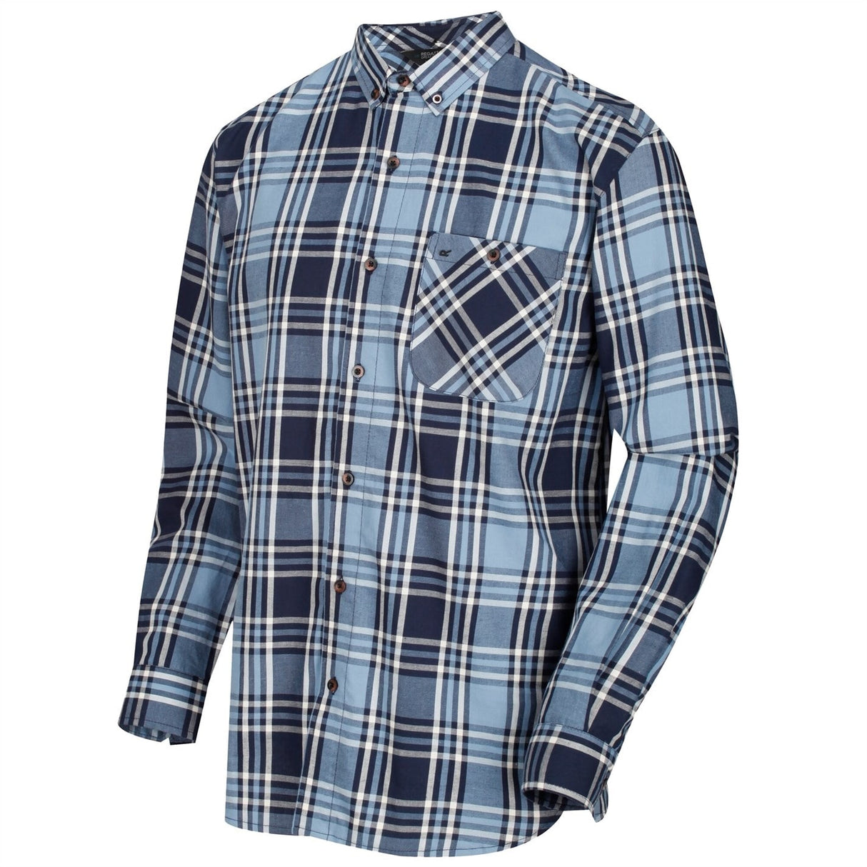 Regatta Mens Lazare Long Sleeve Check Shirt