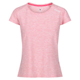 Regatta Womens Limonite V Wicking Sports Top T Shirt