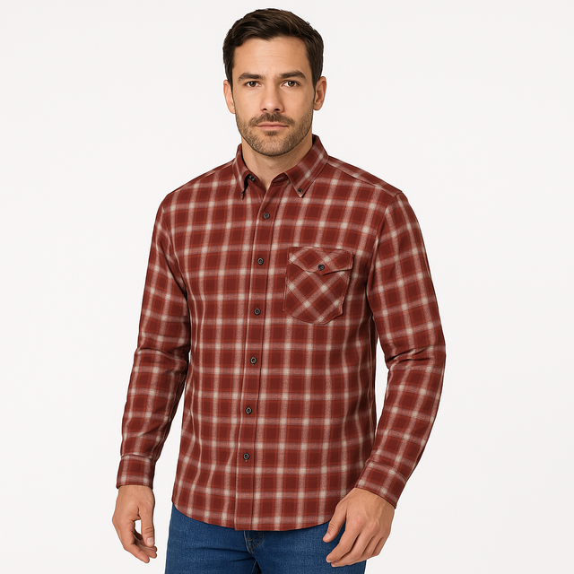 Regatta Mens Lonan Long Sleeve Check Shirt