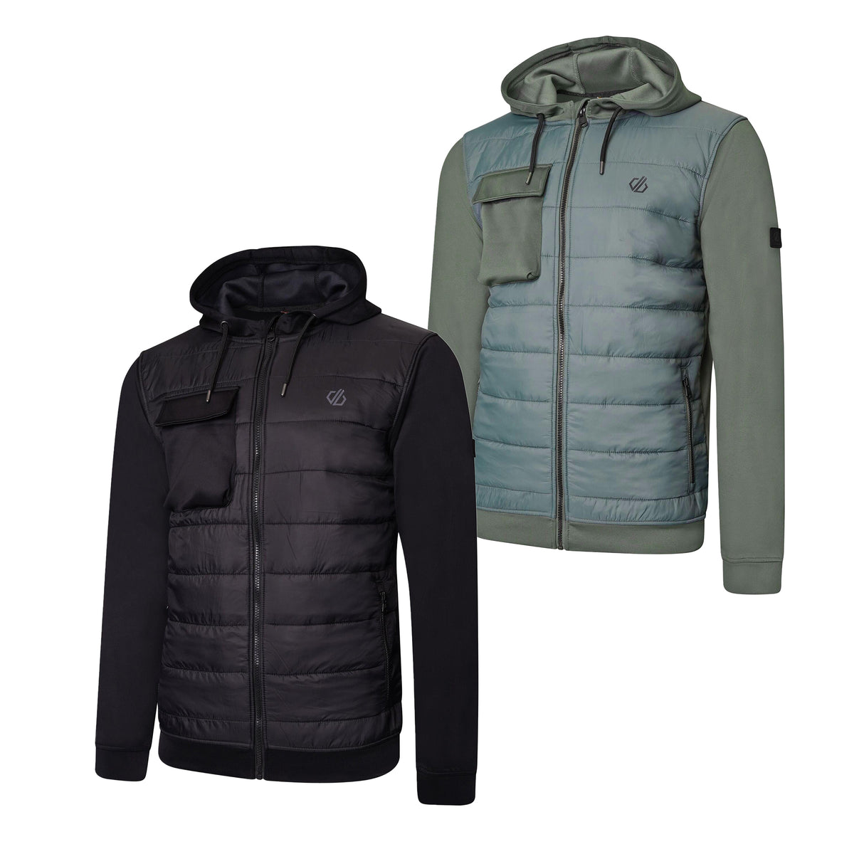 Dare2b Mens Look Sharp Hybrid Insulated Jacket