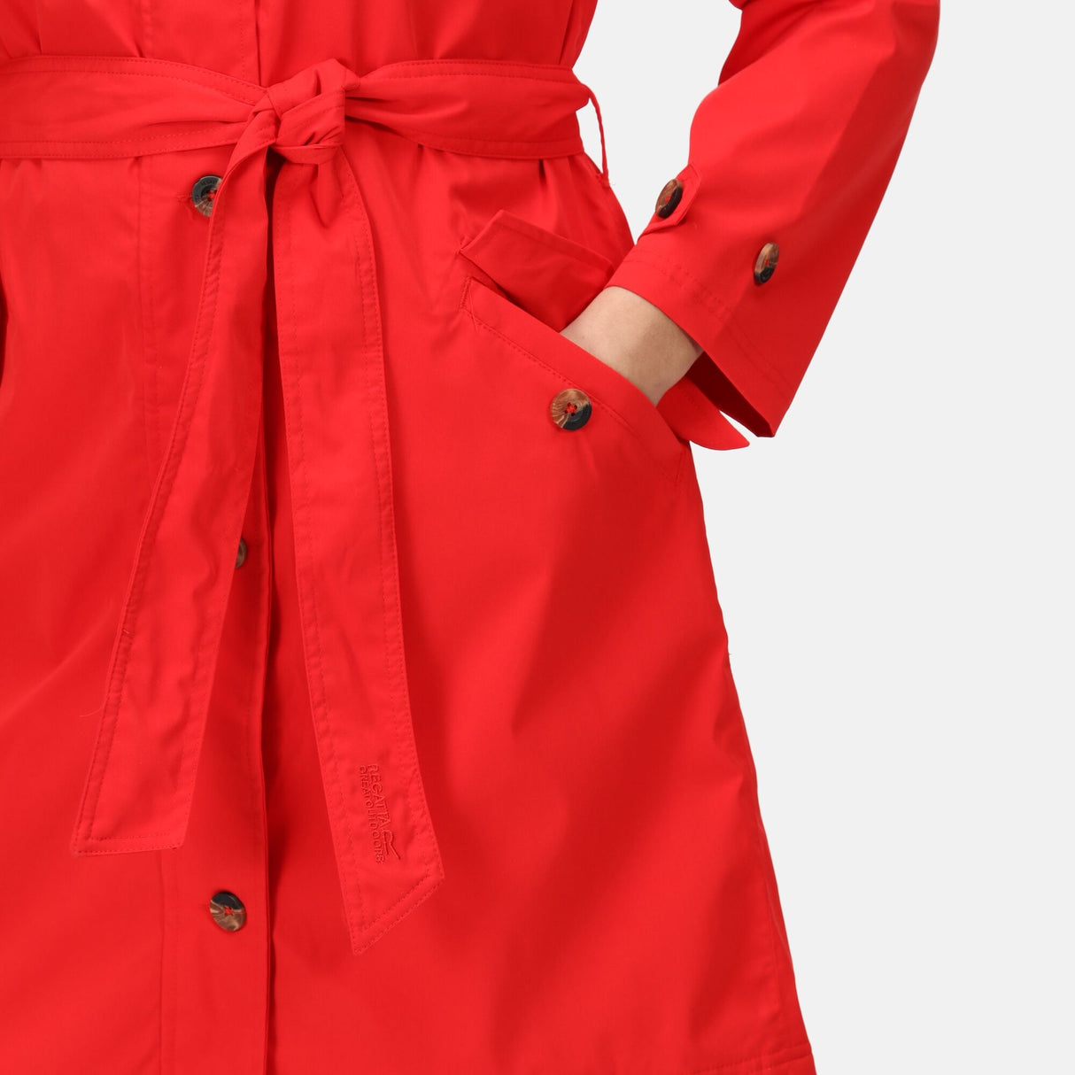 Regatta Womens Madalyn Belted Waterproof Trench Coat