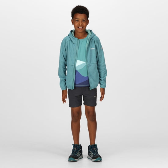 Regatta Kids Maxwell II Lightweight Hooded Fleece Jacket