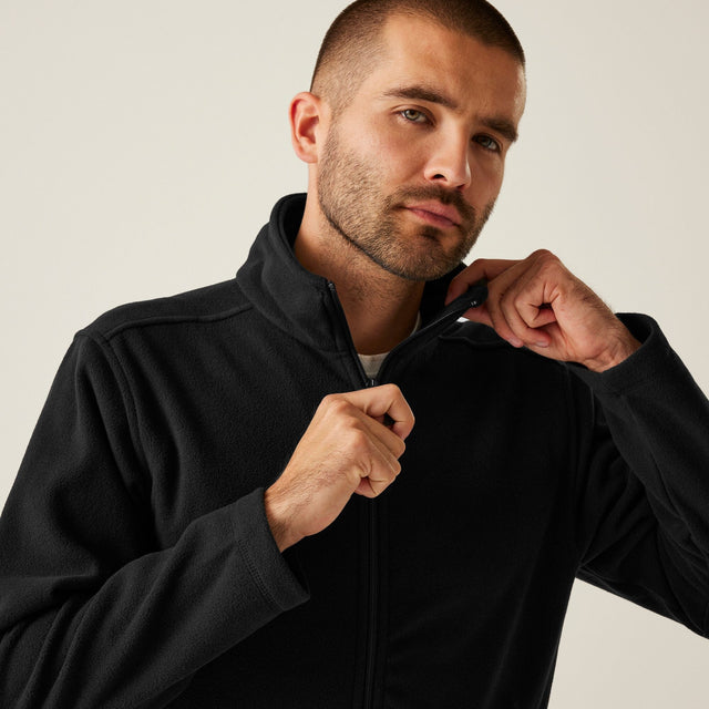 Regatta Mens Micro Lightweight Full Zip Fleece Jacket