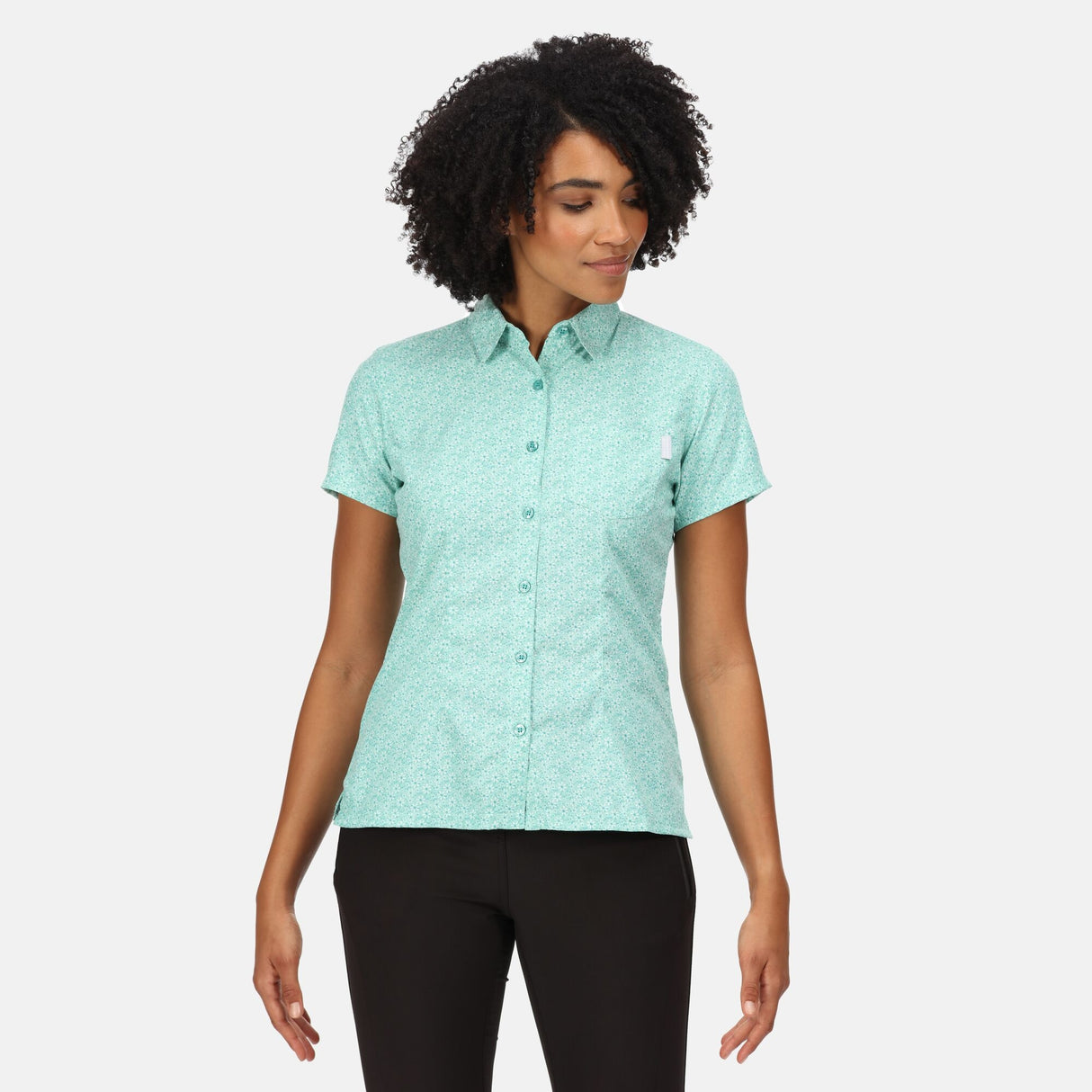 Regatta Womens Mindano VI Short Sleeve Check Shirt