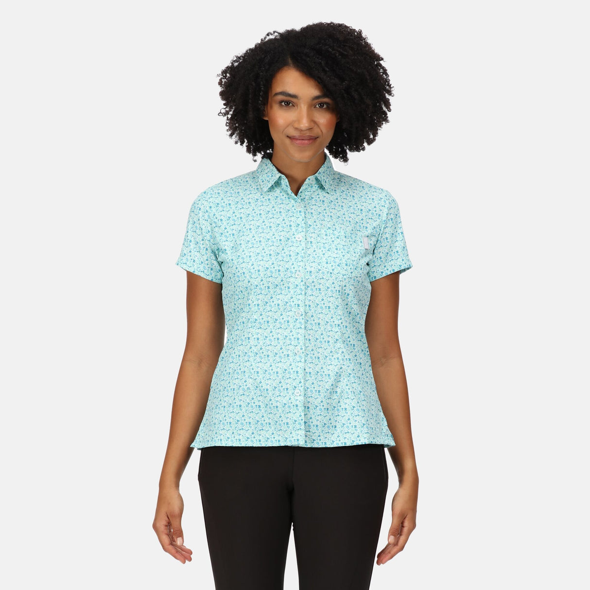 Regatta Womens Mindano VI Short Sleeve Check Shirt