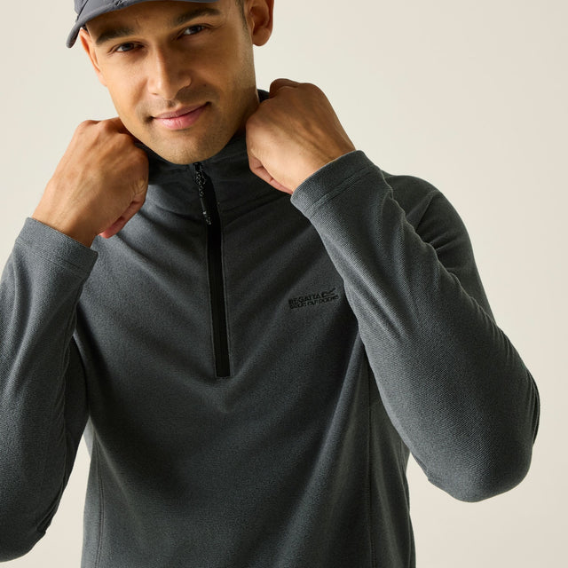 Regatta Mens Montes Lightweight Half Zip Fleece Jacket