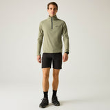 Regatta Mens Montes Lightweight Half Zip Fleece Jacket
