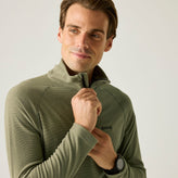 Regatta Mens Montes Lightweight Half Zip Fleece Jacket